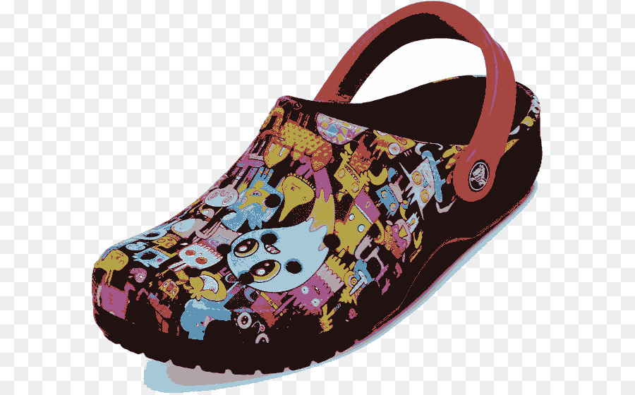 Zueco Colorido，Zapato PNG