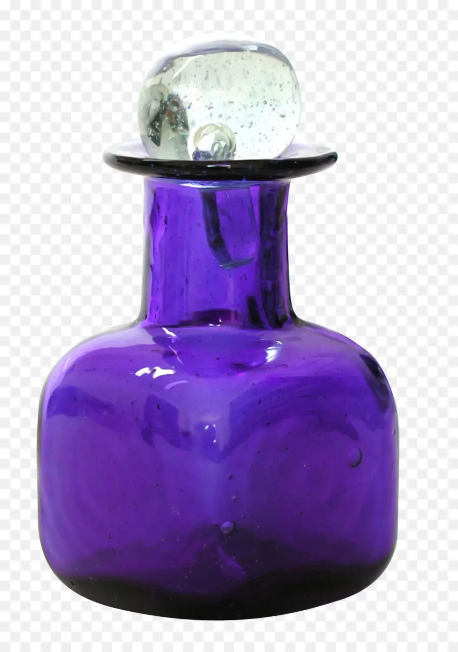 Botella Morada，Vaso PNG