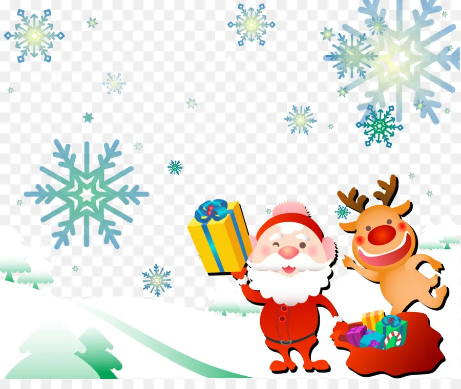 Rudolph，Santa Claus PNG