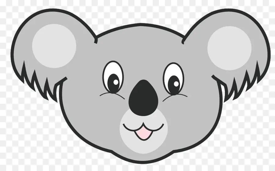 Cara De Koala，Dibujos Animados PNG