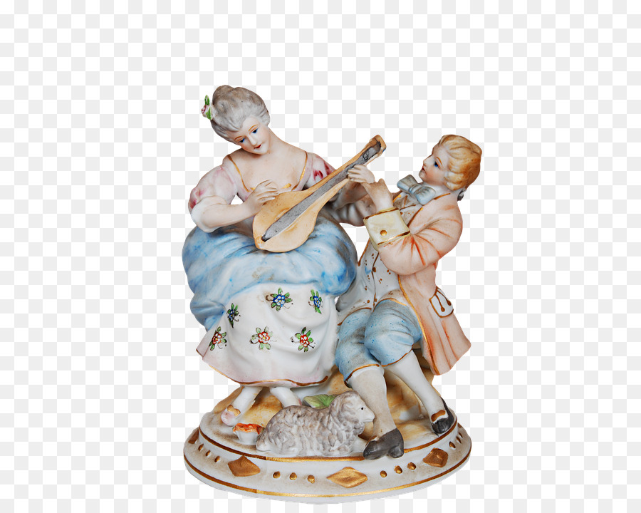 Estatuilla De Porcelana，Pareja PNG