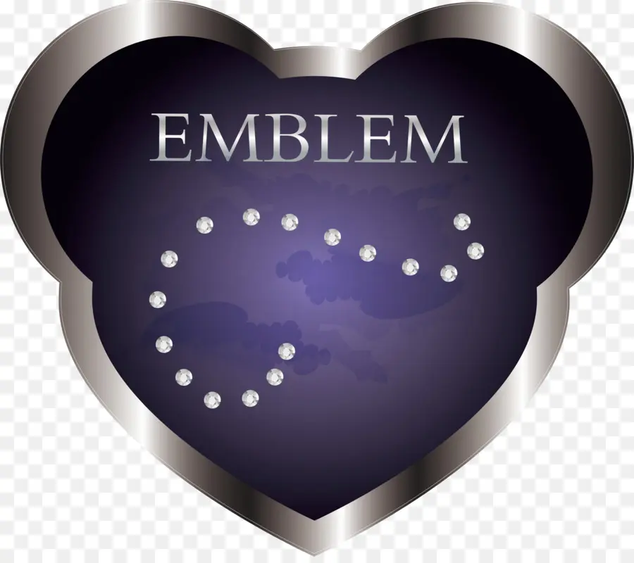 Emblema Del Corazón，Diamantes PNG