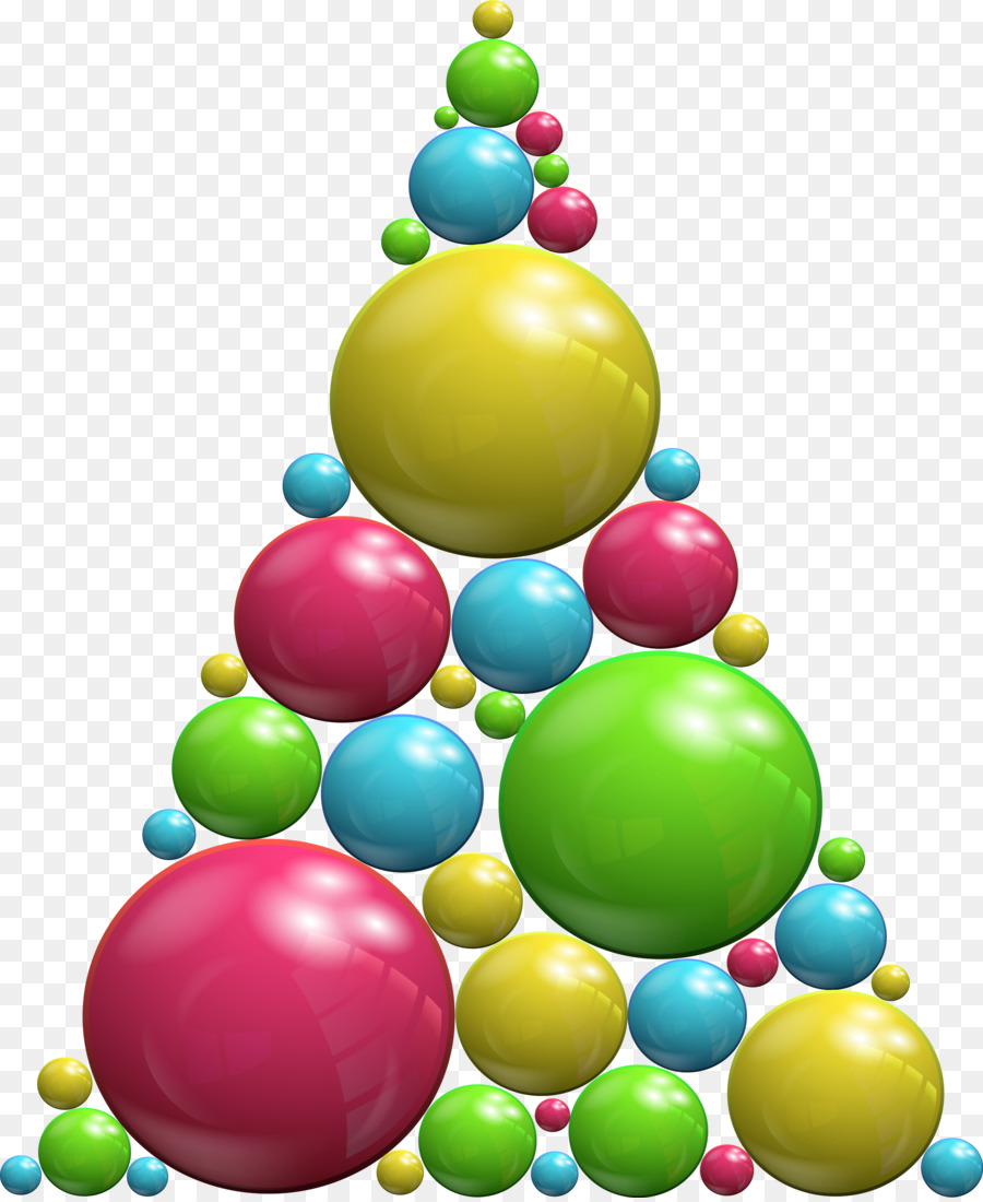 Bolas De Colores，Árbol PNG