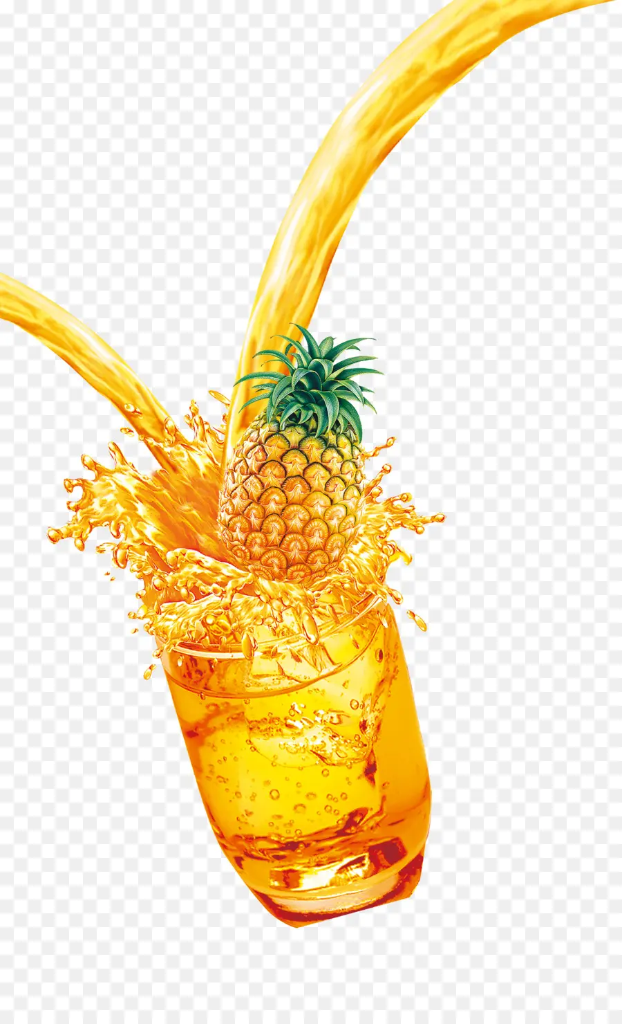 Jugo De Piña，Fruta PNG