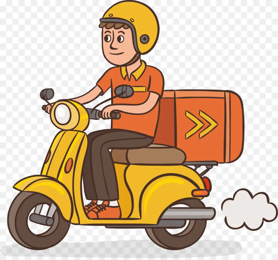 Courier，Motocicleta PNG