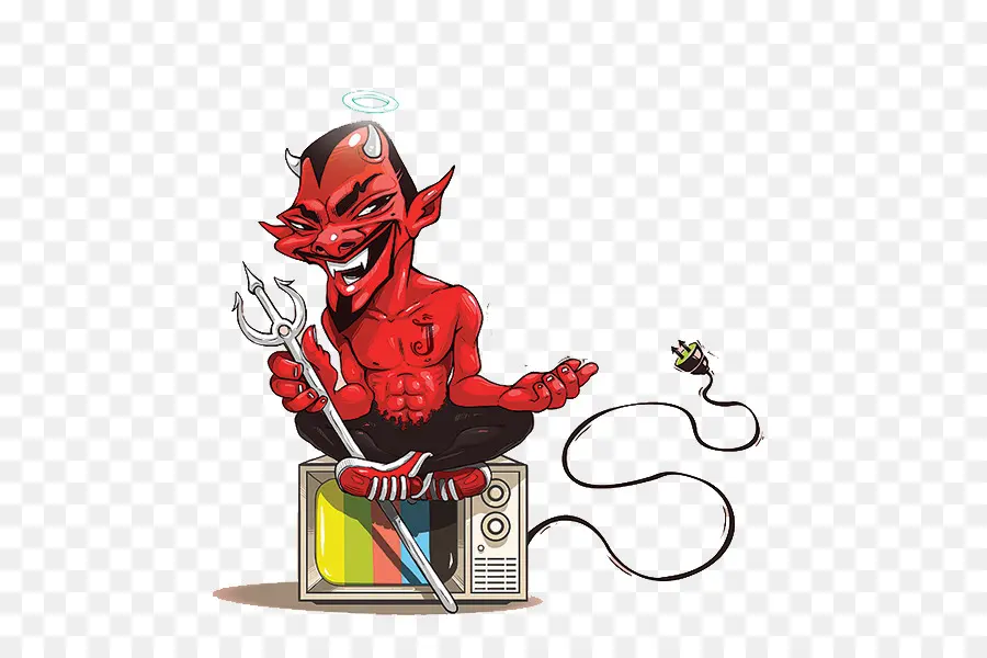 Diablo Rojo，Tridente PNG