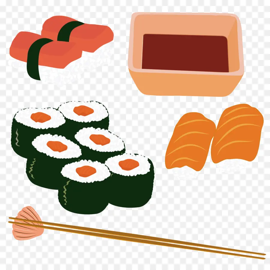 Sushi，Cocina Japonesa PNG