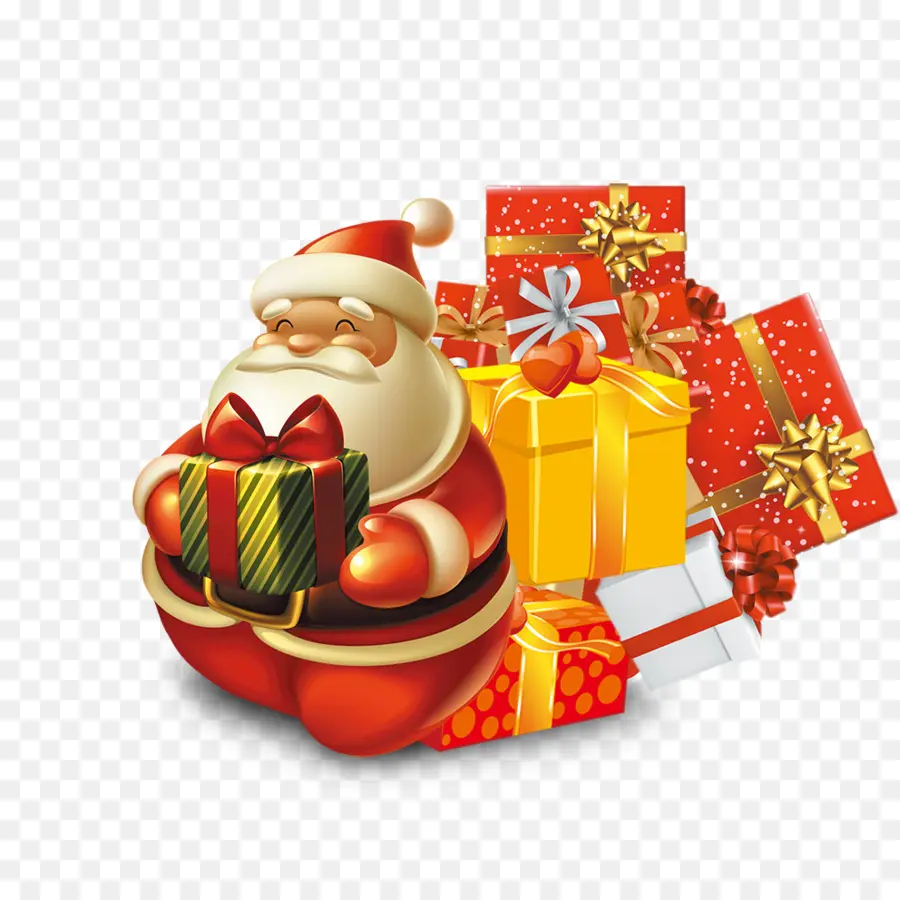 Papá Noel，Regalos PNG