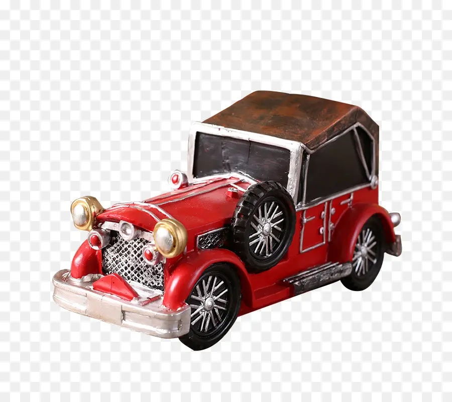 Coche Antiguo Rojo，Auto PNG