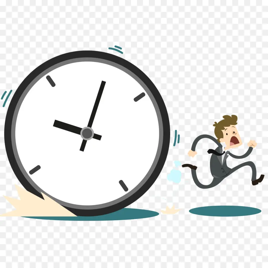 Hombre Corriendo，Reloj PNG