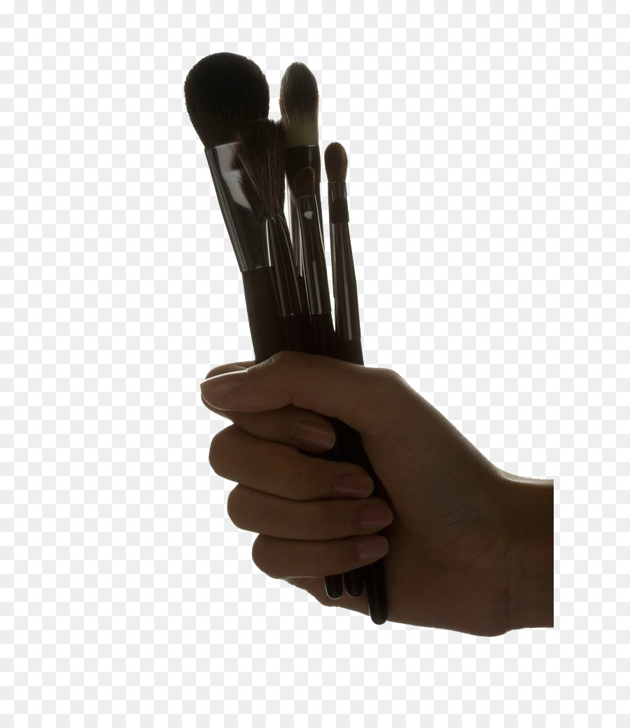 Pinceles De Maquillaje，Mano PNG