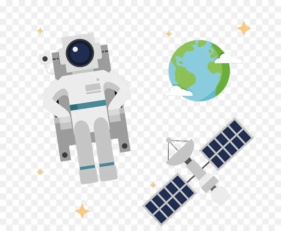 Astronauta，El Espacio Exterior PNG