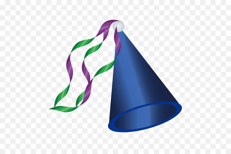 Sombrero De Fiesta，Azul PNG