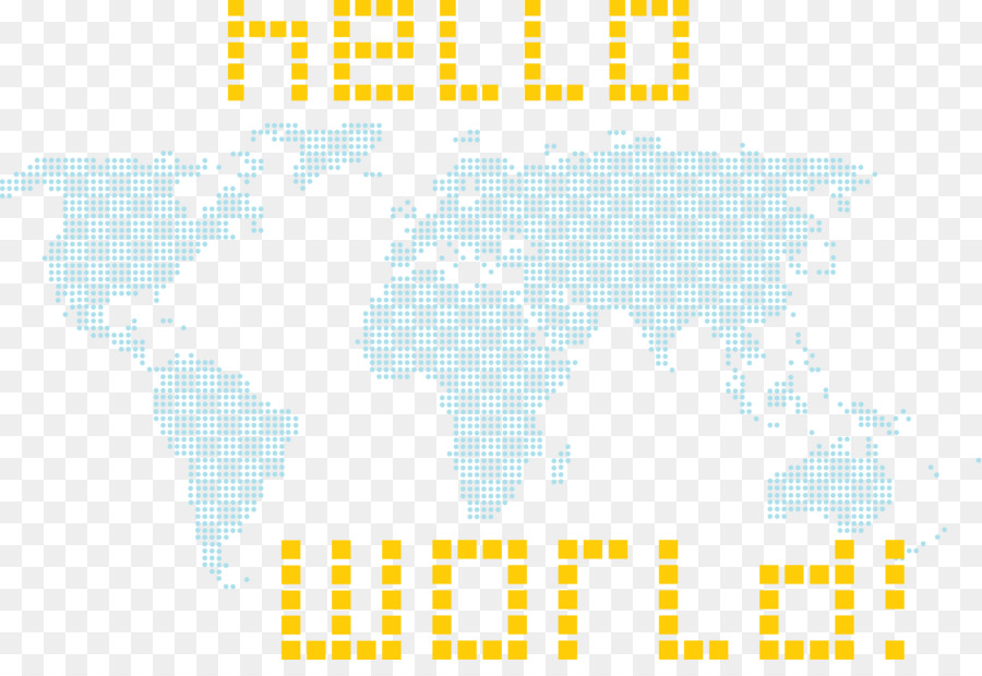 Hola Mundo，Mapa PNG