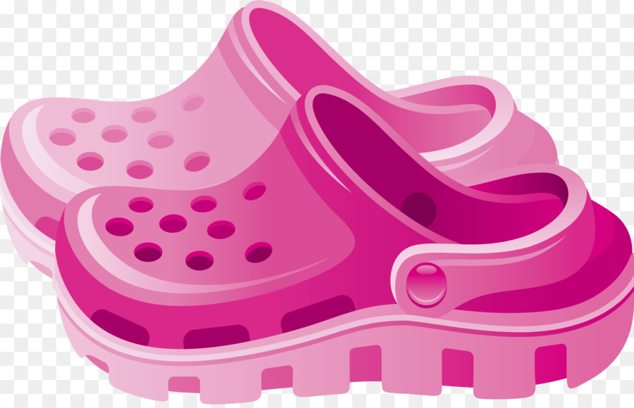 Crocs Rosas，Rosa PNG