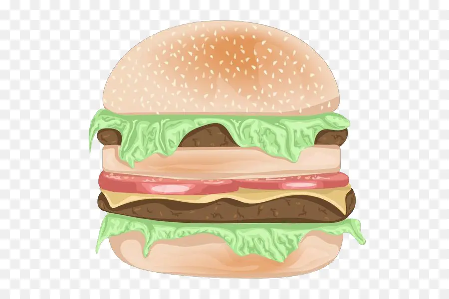 Hamburguesa，Hamburguesa Con Queso PNG