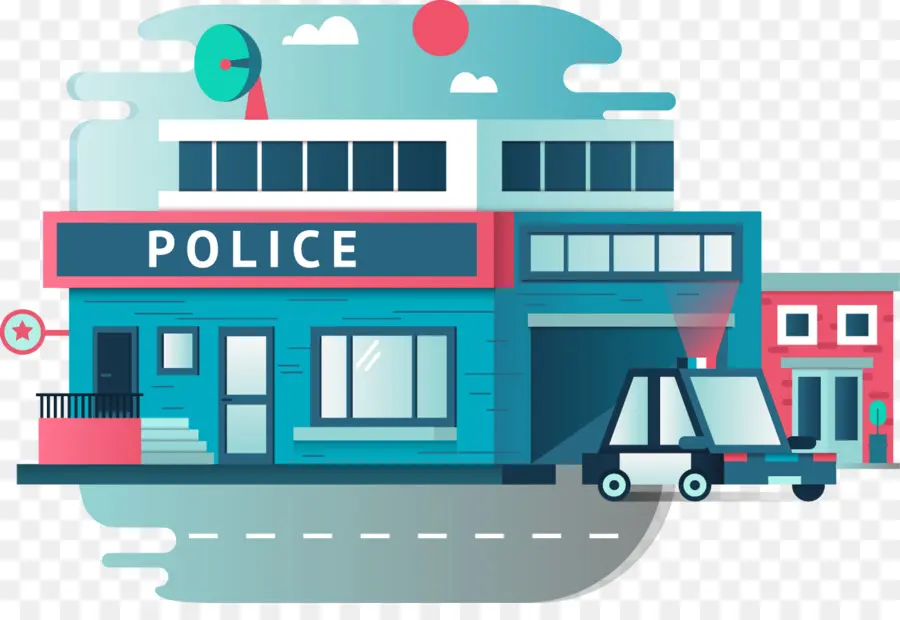 La Policía，Estación De Policía PNG