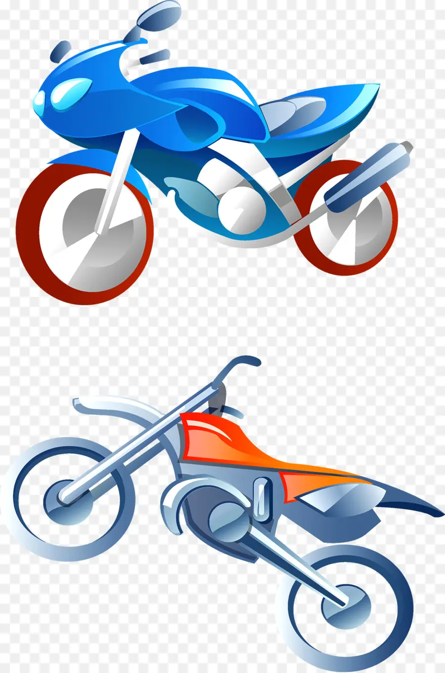 Motocicletas，Bicicletas PNG