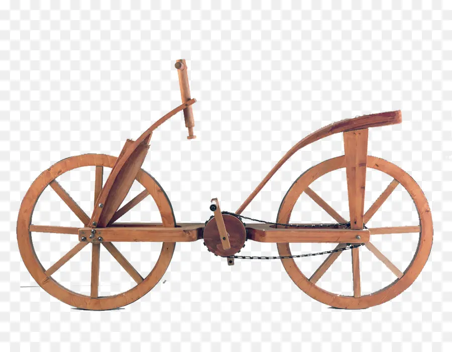 Bicicleta De Madera，Antiguo PNG