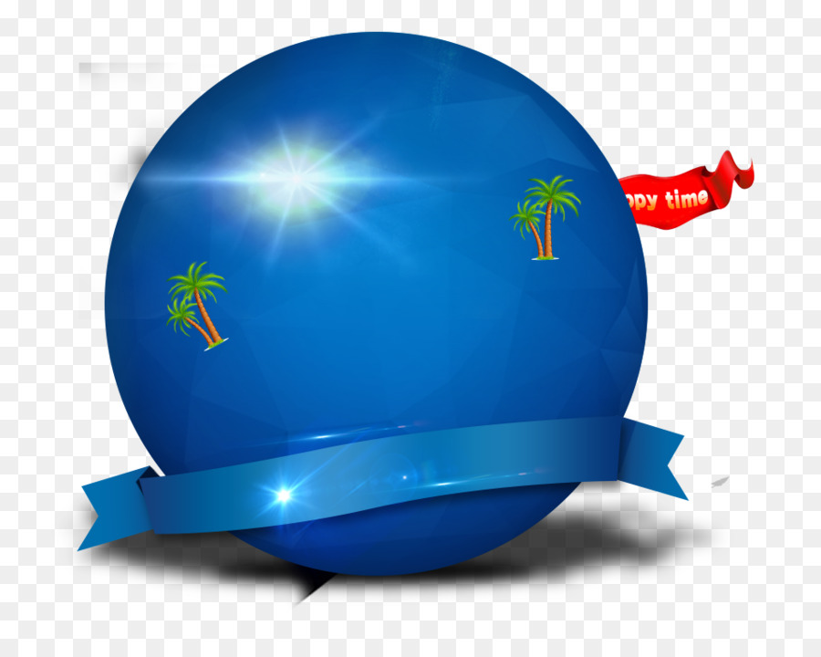 Azul，Esfera PNG