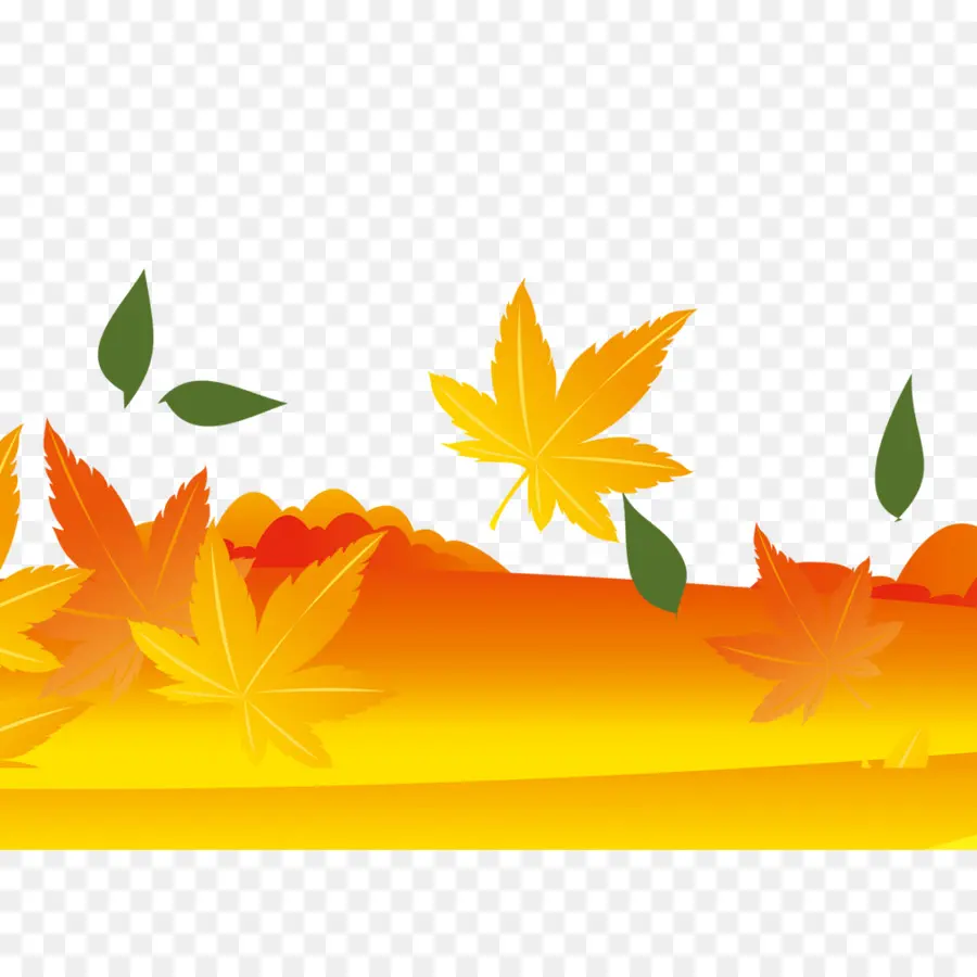 Hojas De Otoño，Caer PNG