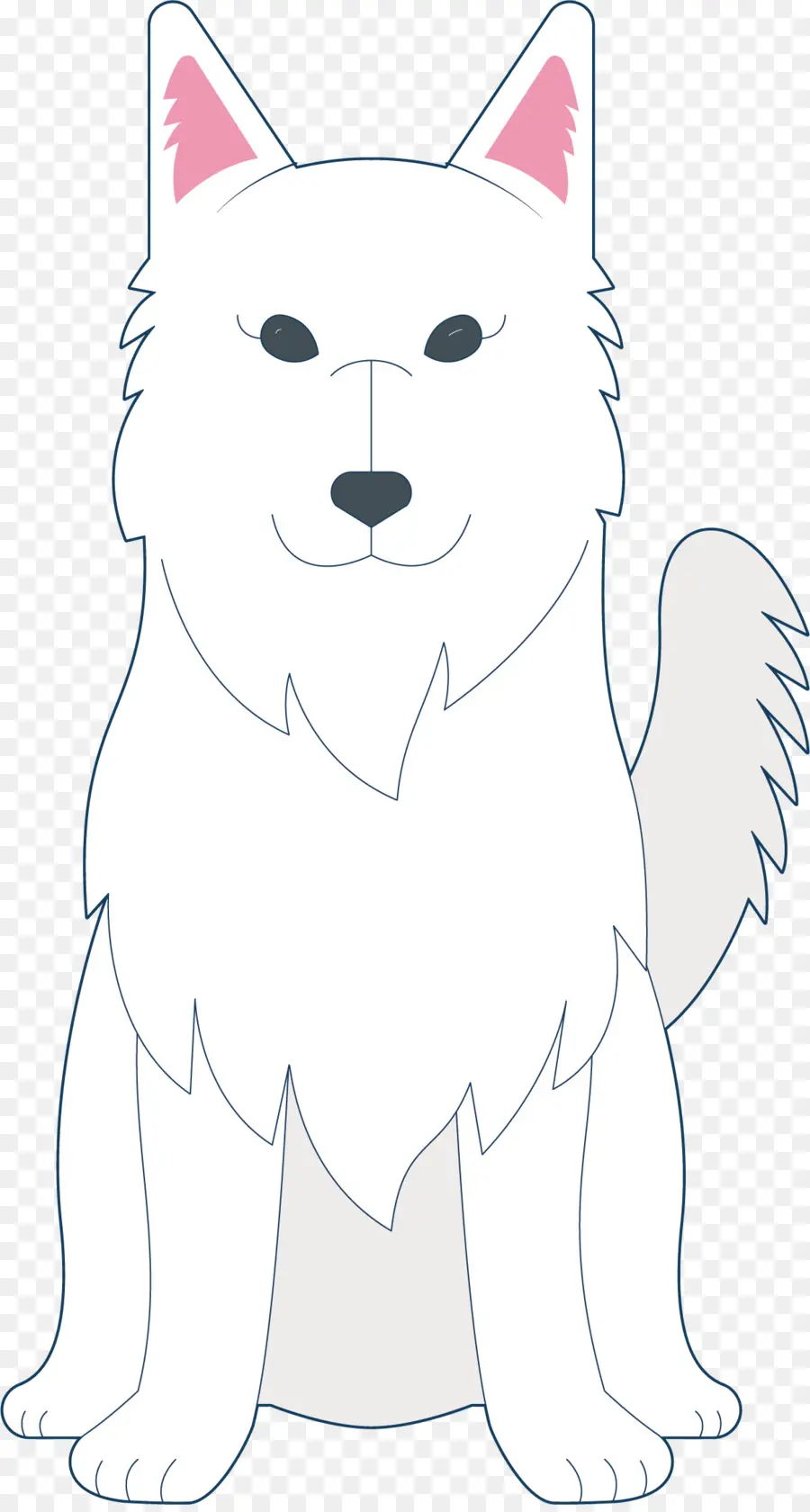 Perro Blanco，Mascota PNG