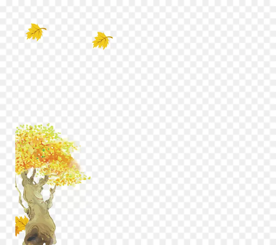 árbol De Otoño，Hojas PNG