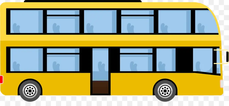 Doubledecker Autobús，Autobús PNG