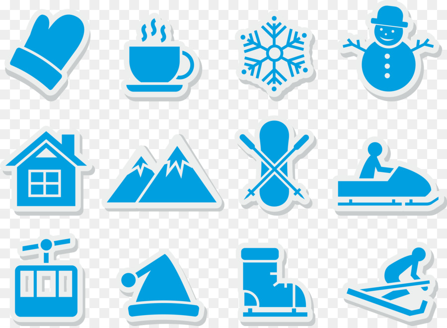 Iconos De Invierno，Nieve PNG