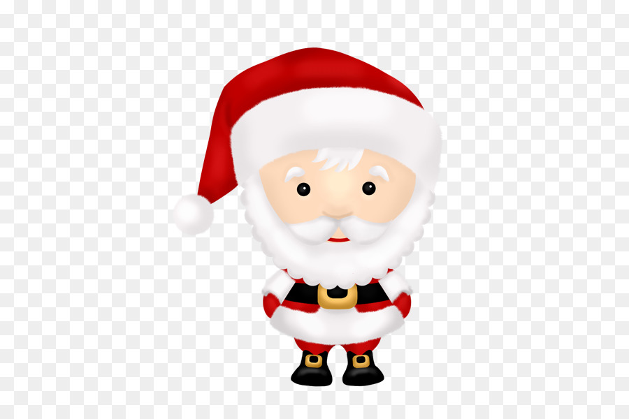 Papá Noel，Traje Rojo PNG