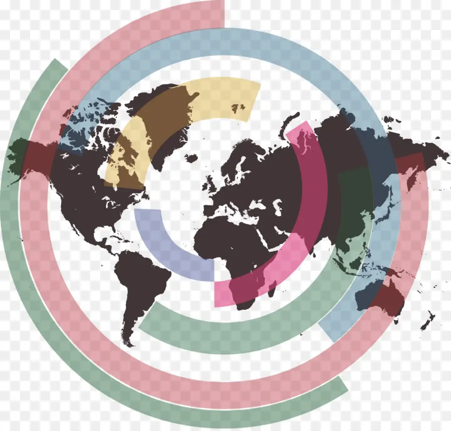 Mapa Mundial，Geografía PNG