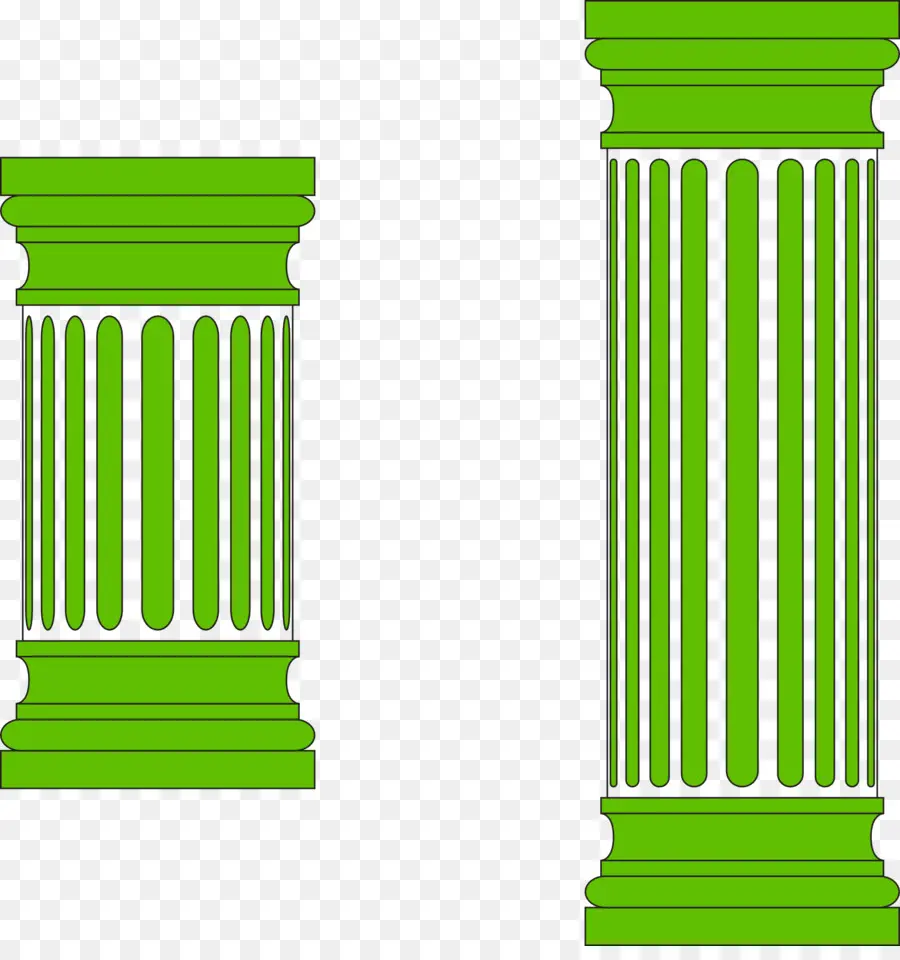 Columna，Orden Dórico PNG