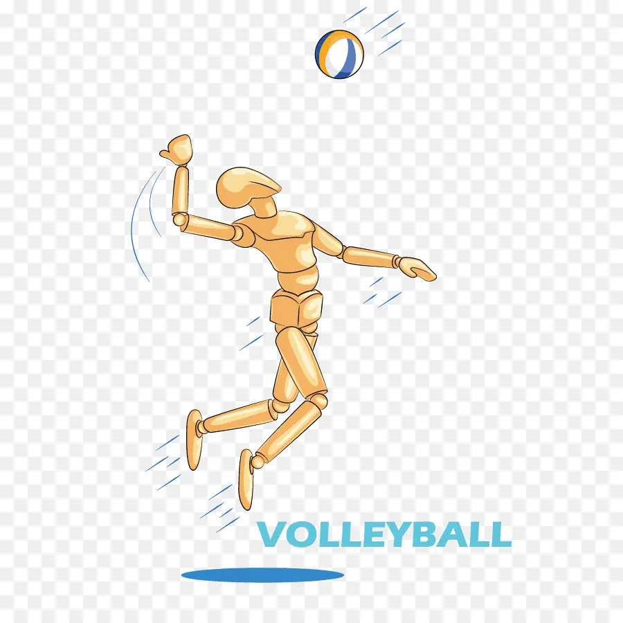 Jugador De Voleibol，Acción PNG