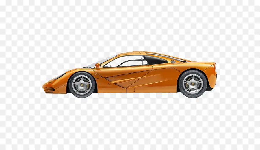 Coche Deportivo Naranja，Automóvil PNG