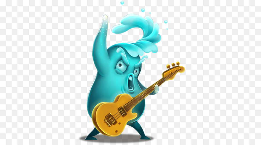 Personaje Oscilante，Guitarra PNG