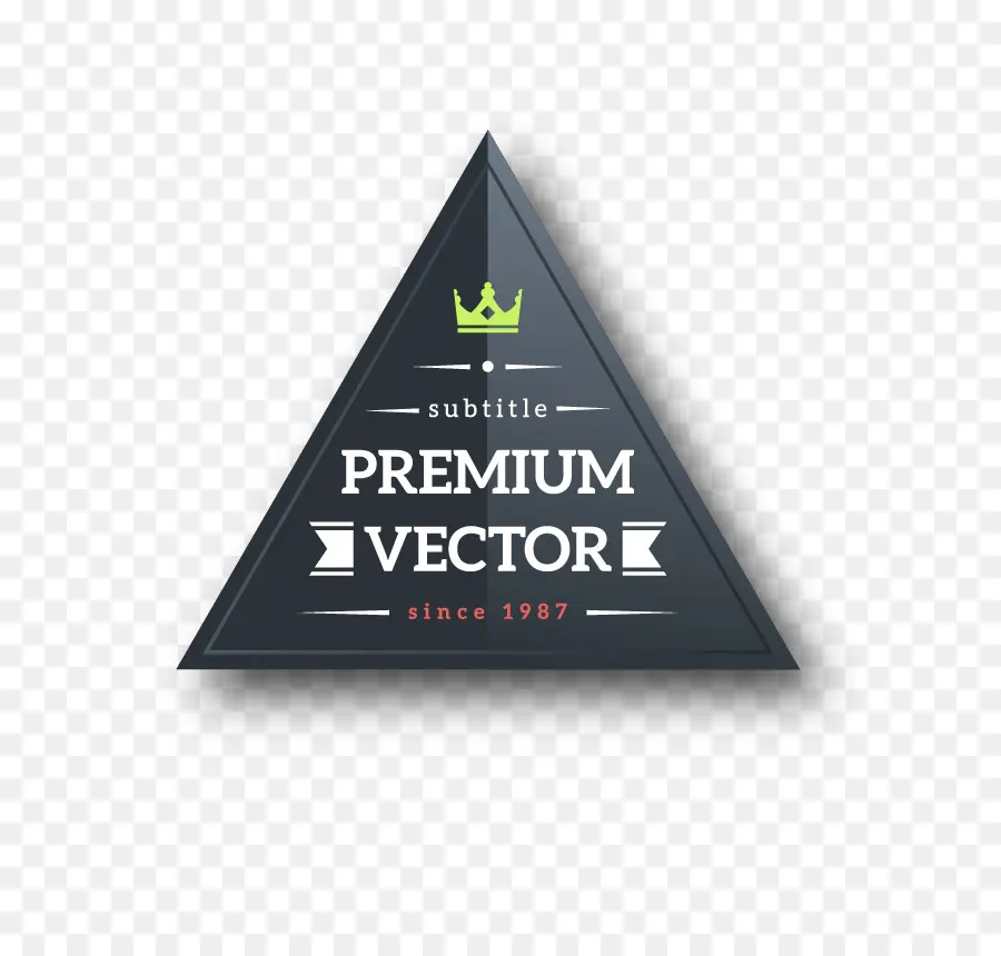 Vector Premium，Triángulo PNG