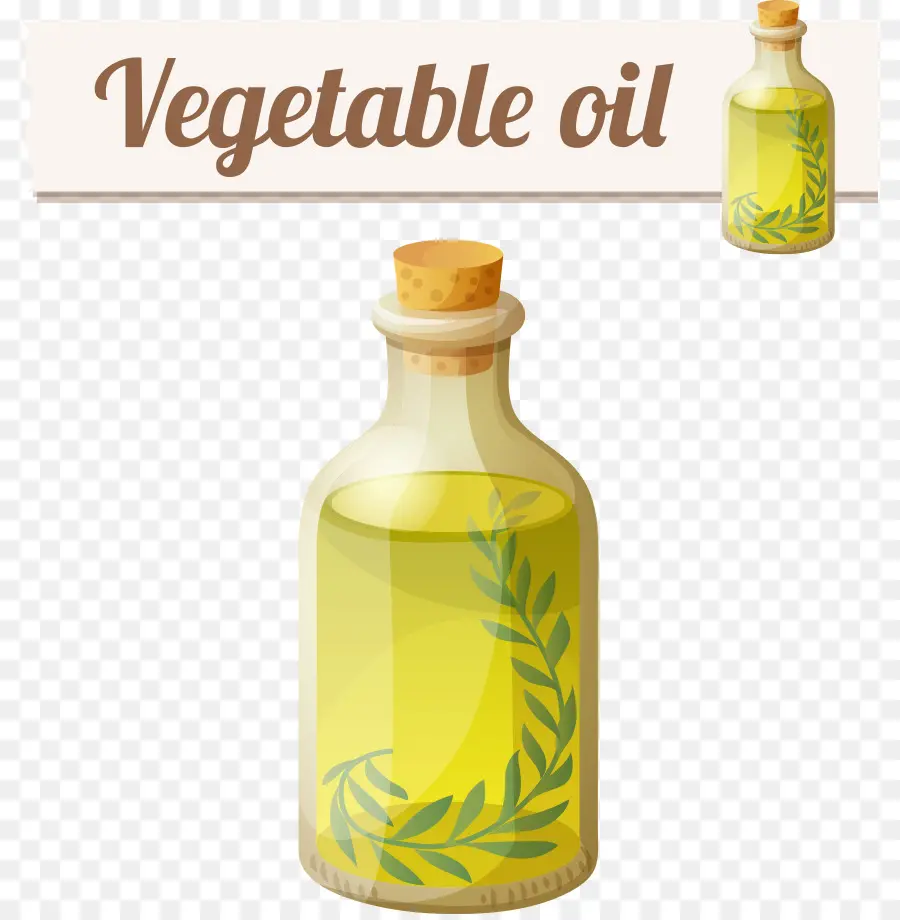 Aceite Vegetal，Botella PNG