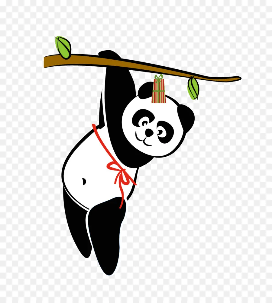 El Panda Gigante，De Dibujos Animados PNG