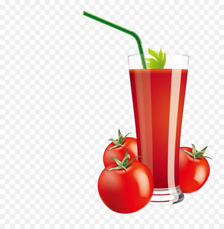 Jugo De Tomate，Vaso PNG