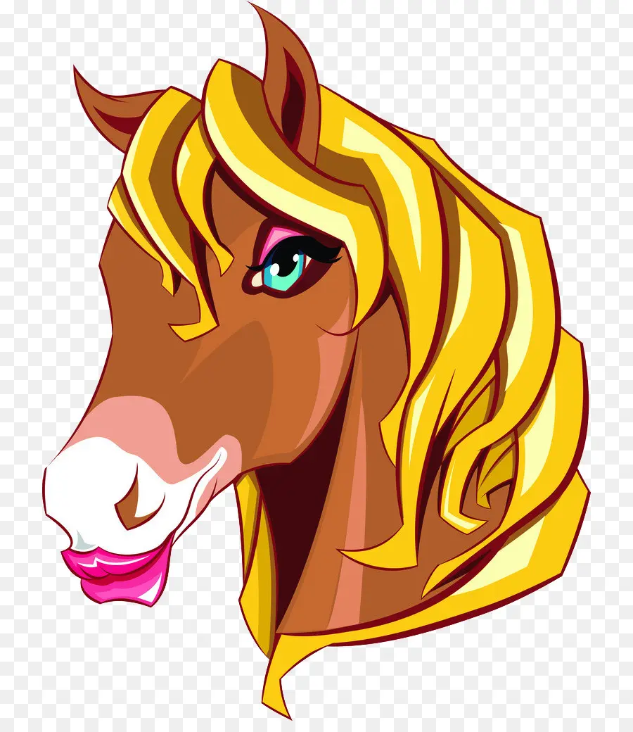 Caballo，Melena PNG