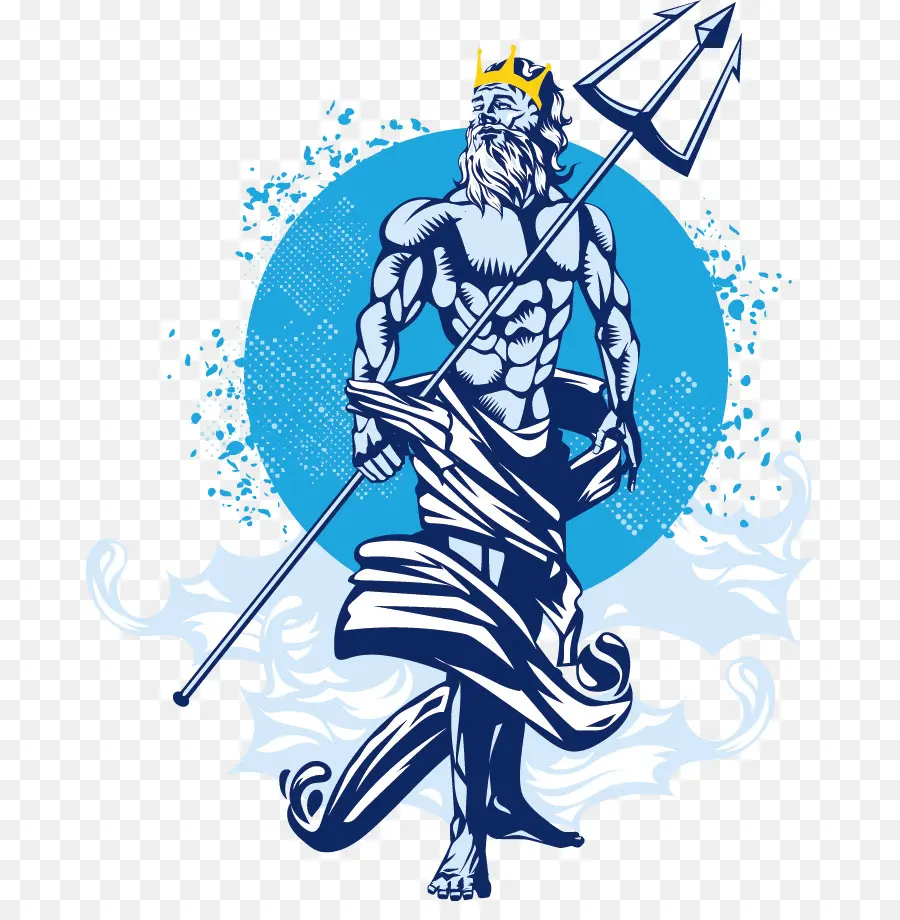 Poseidon，Poseidón De Melos PNG