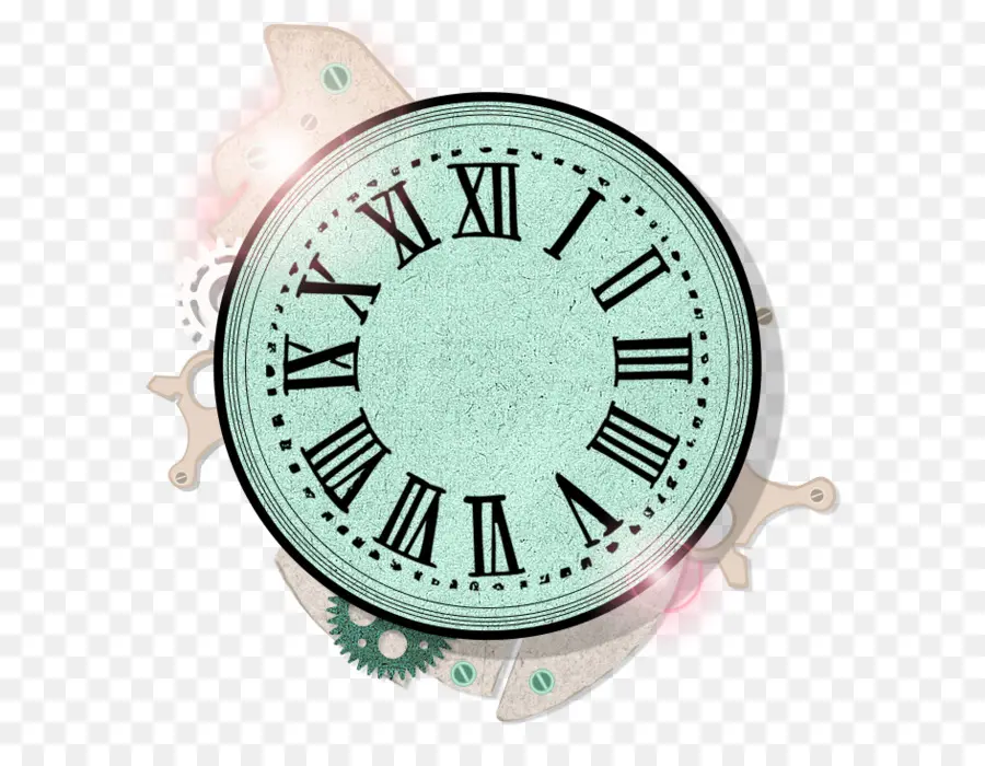 Reloj，Números Romanos PNG