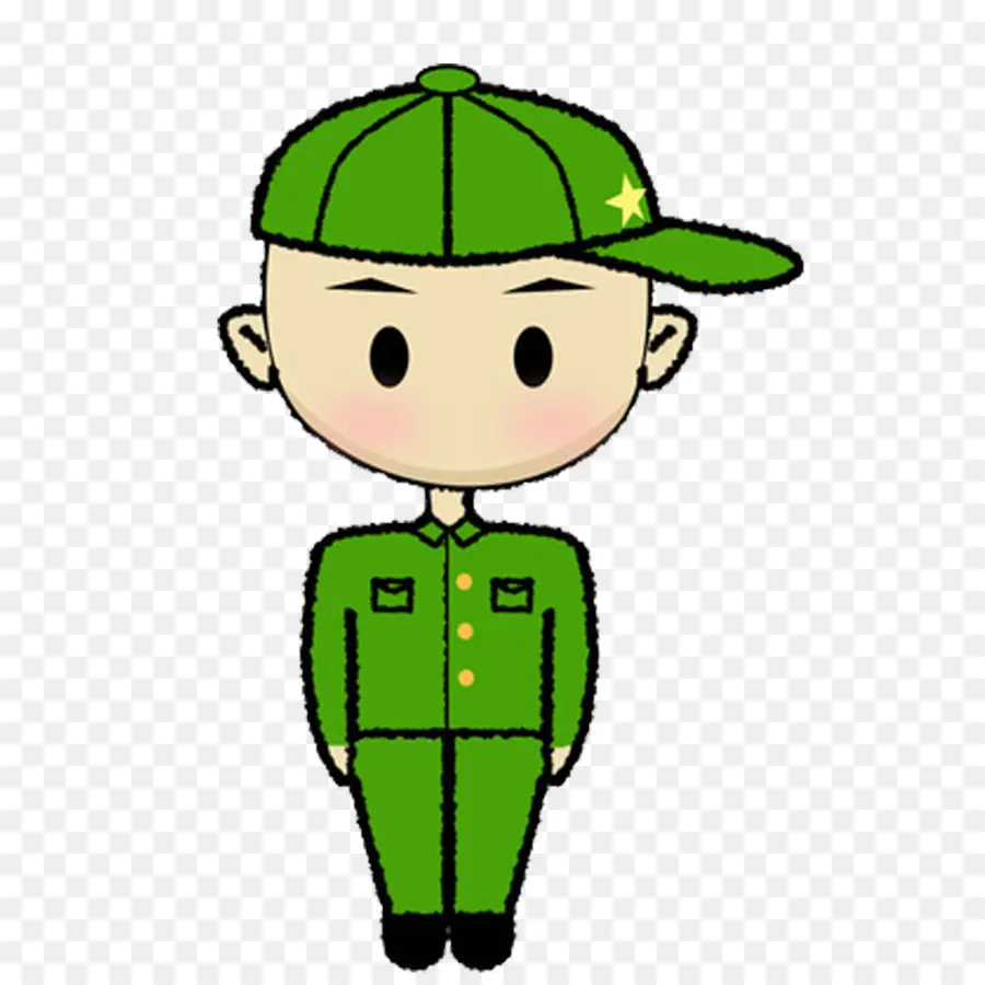 Soldado，De Dibujos Animados PNG