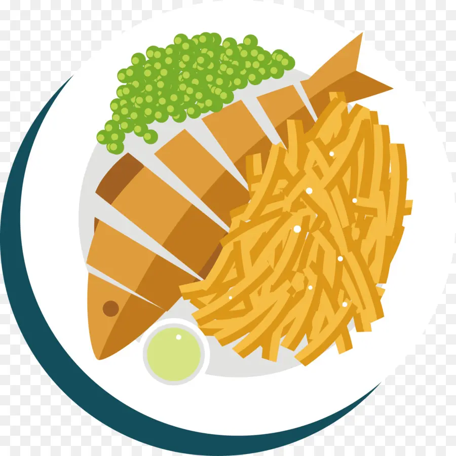 Papas A La Francesa，Pescado Y Patatas Fritas PNG