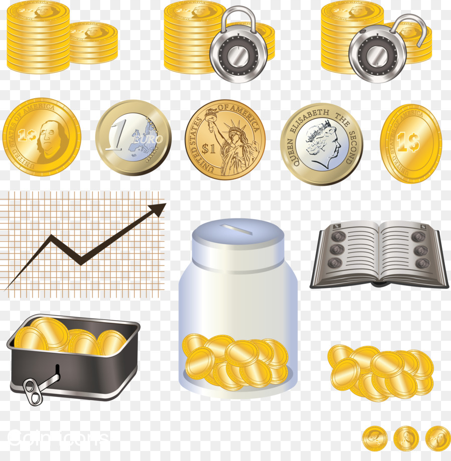 Moneda，Dinero PNG