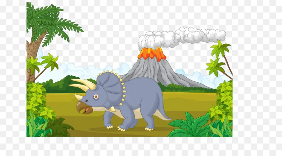 Triceratops，Tyrannosaurus PNG