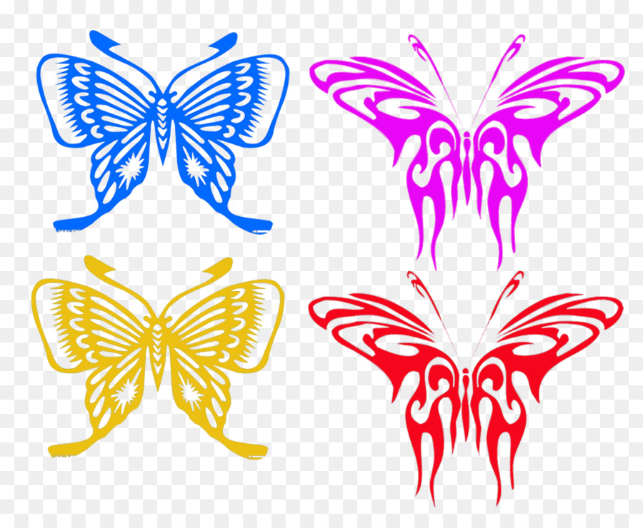 Mariposa，Dibujo PNG