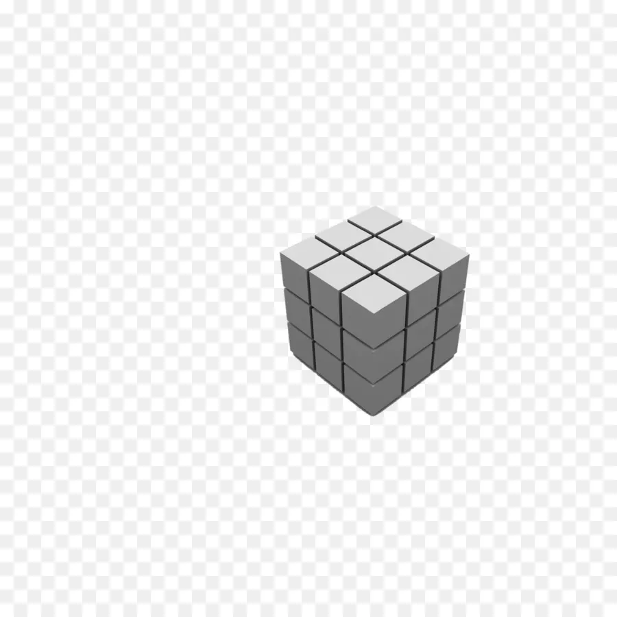 Cubo De Rubik，Juguete PNG