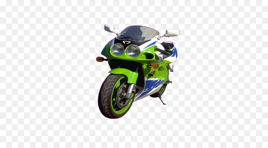 Motocicleta，Verde PNG