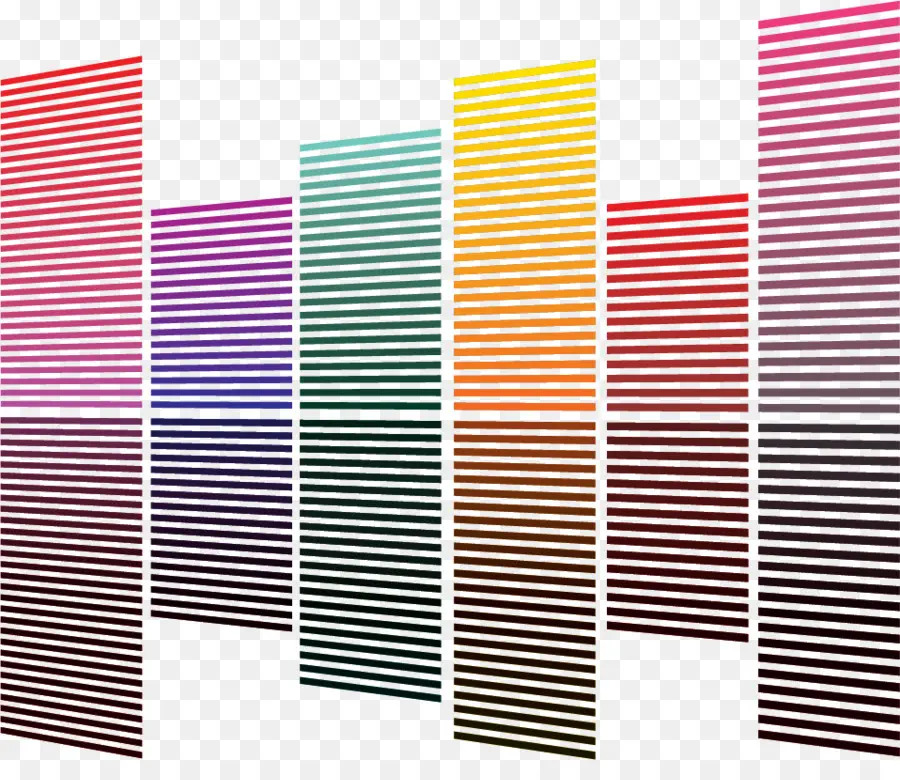 Barras De Colores，Gradiente PNG